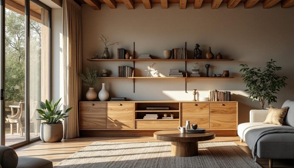 Créer une ambiance harmonieuse avec un bahut parmi vos meubles en bois