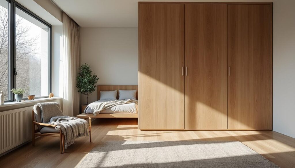 Comment intégrer une paroi cloison dans l'agencement d'une chambre parentale