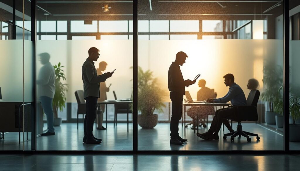 De l'inspiration pour aménager un bureau avec une paroi cloison