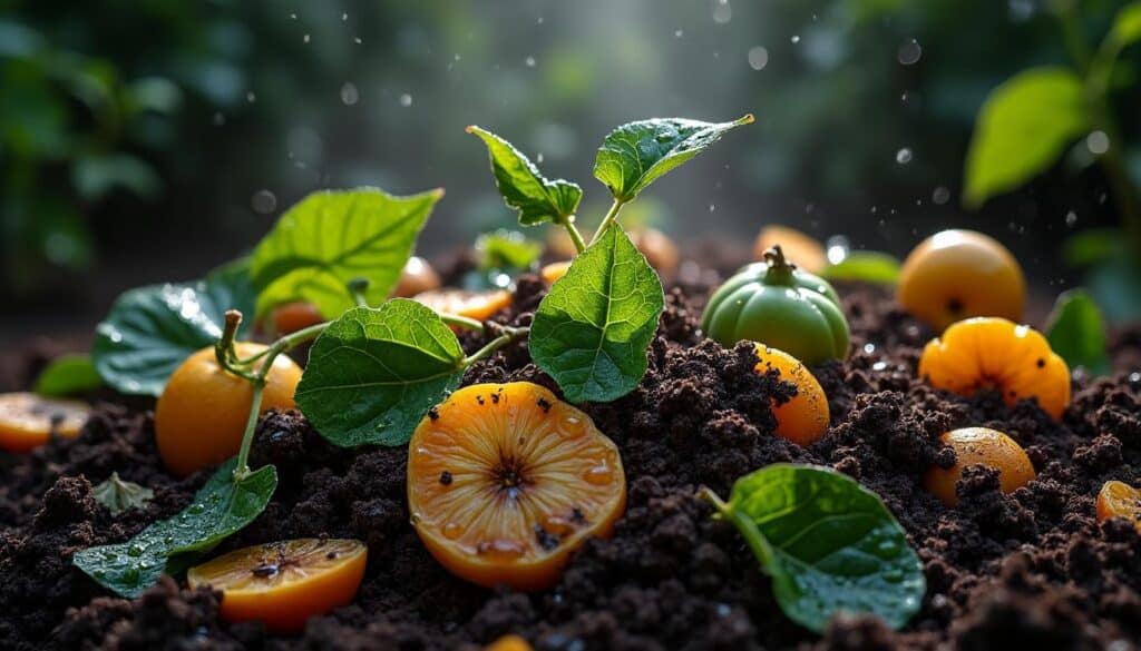 Quand la pluie acide rend votre compost moins efficace