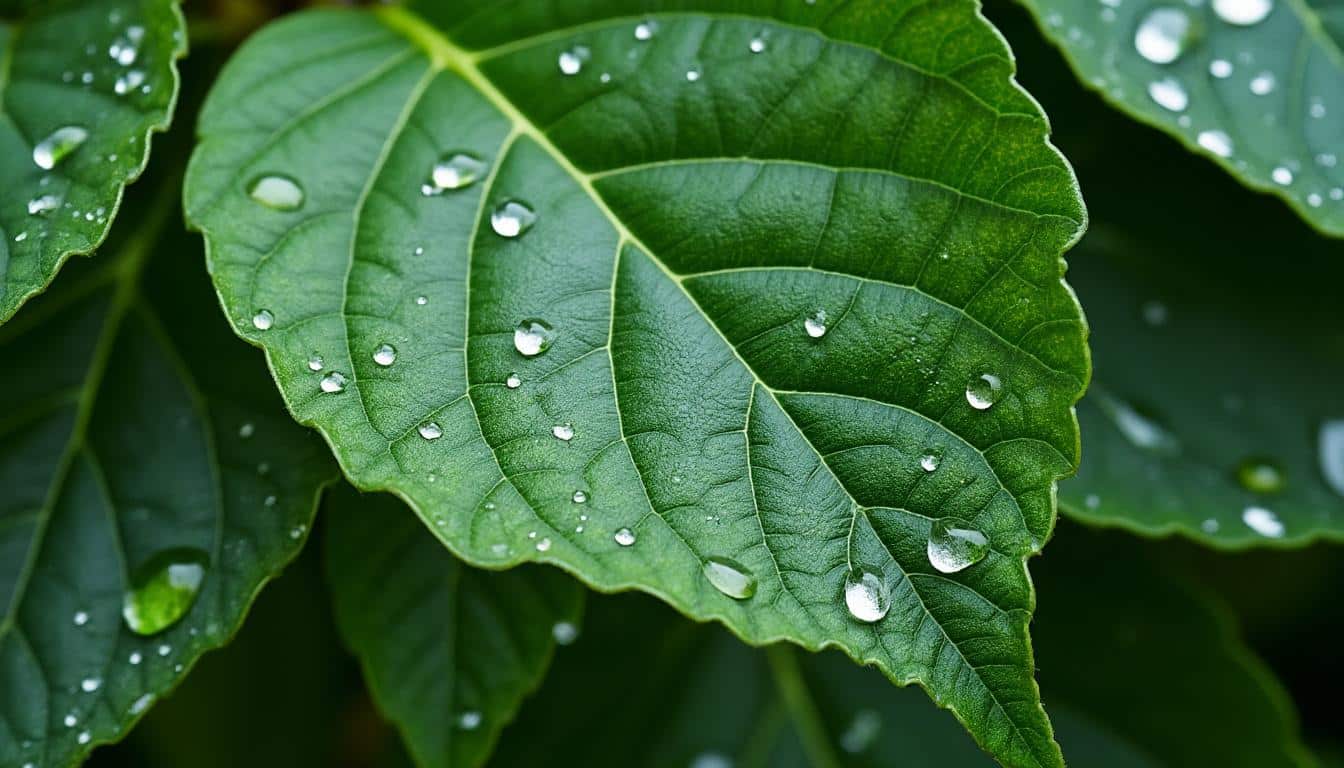 Pourquoi vos feuilles de jardin sont-elles tachetées à cause de la pluie acide ?