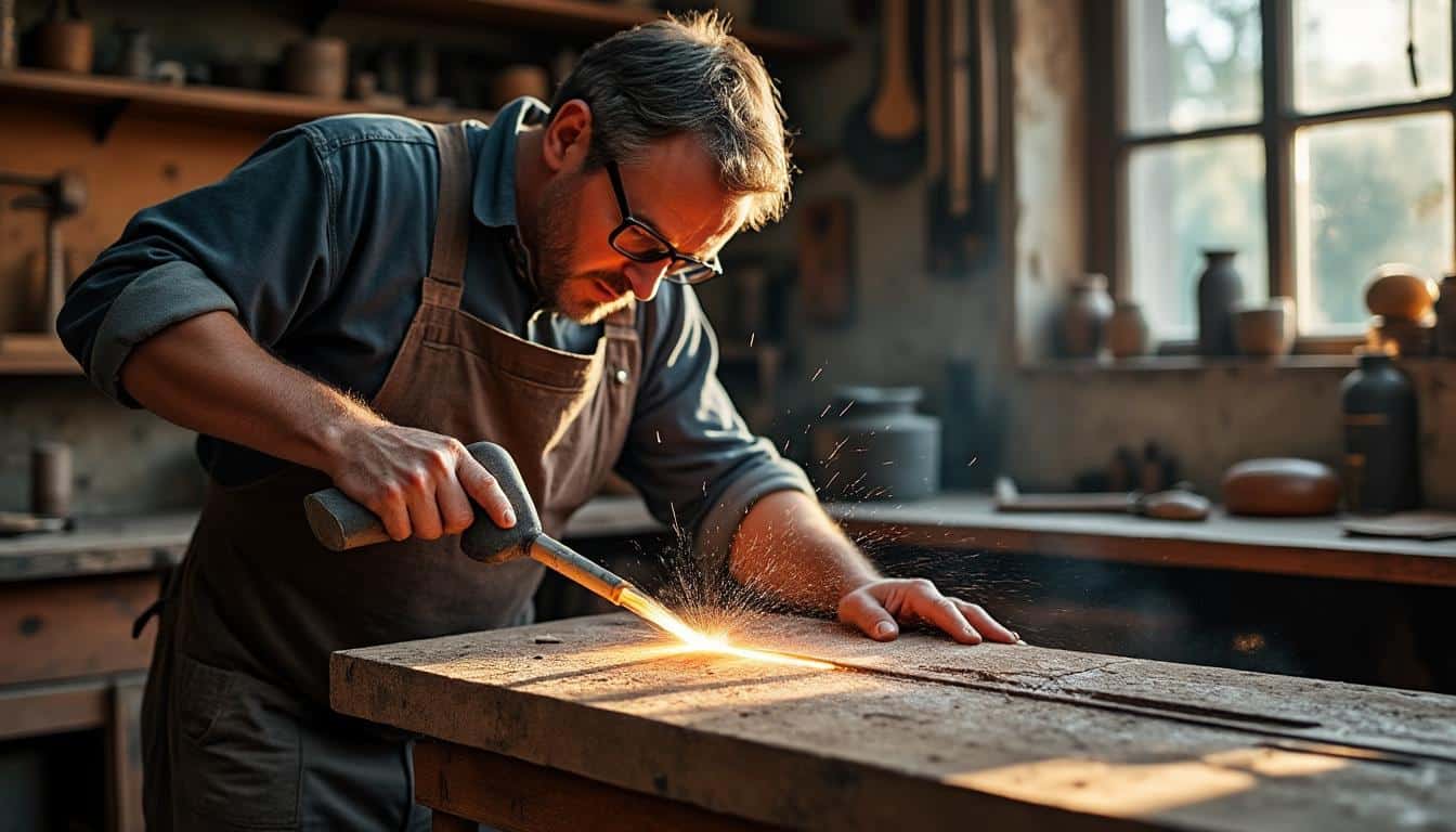 Illustration: Pourquoi il est crucial d’affûter régulièrement la lame de scie à ruban