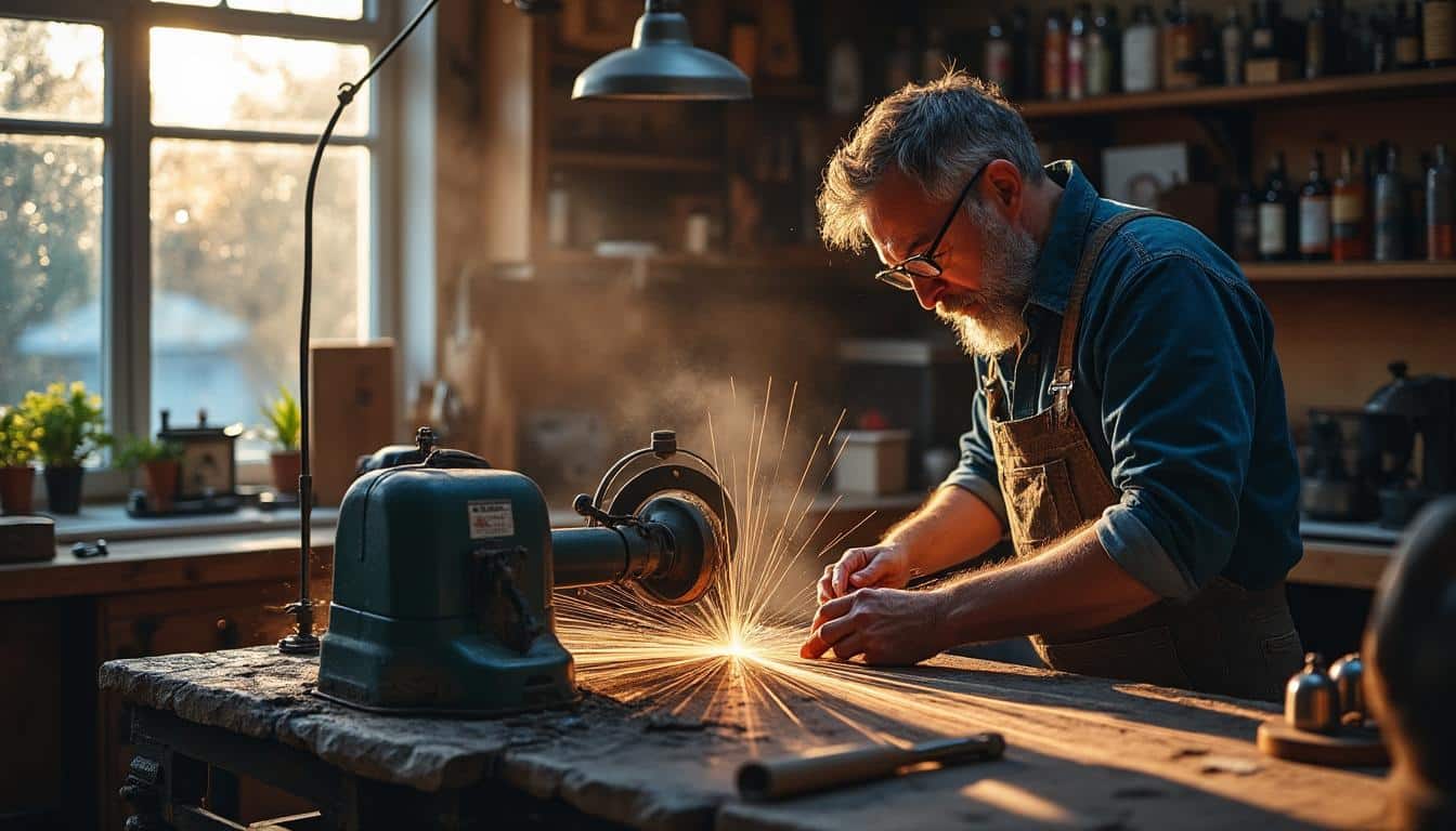 Illustration: Comprendre le fonctionnement et les avantages d’une affûteuse dédiée à la lame de scie circulaire