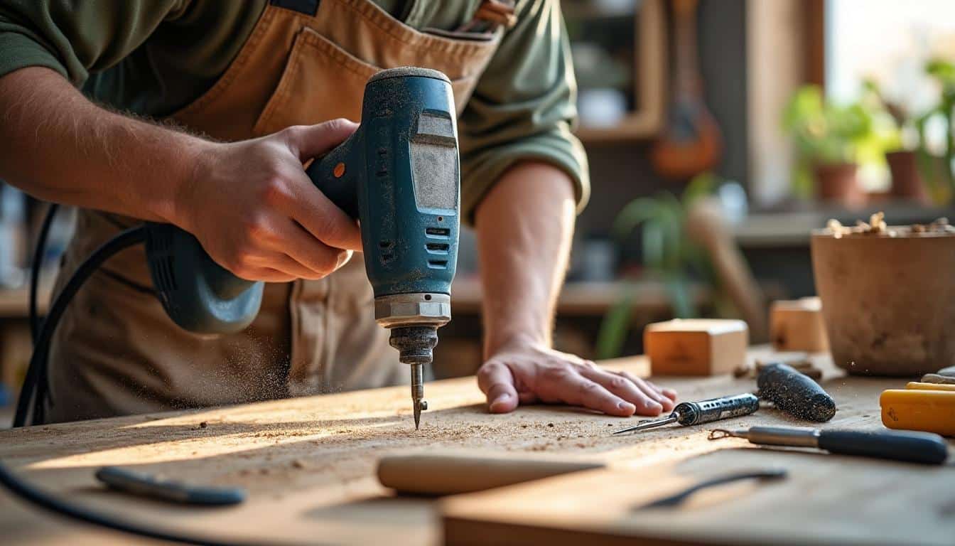 Illustration: Comprendre le rôle du foret et de la perceuse dans vos projets de bricolage