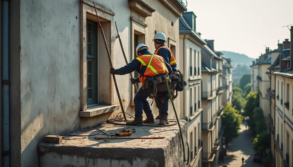 Échafaudage sur toiture : guide complet pour un travail sécurisé