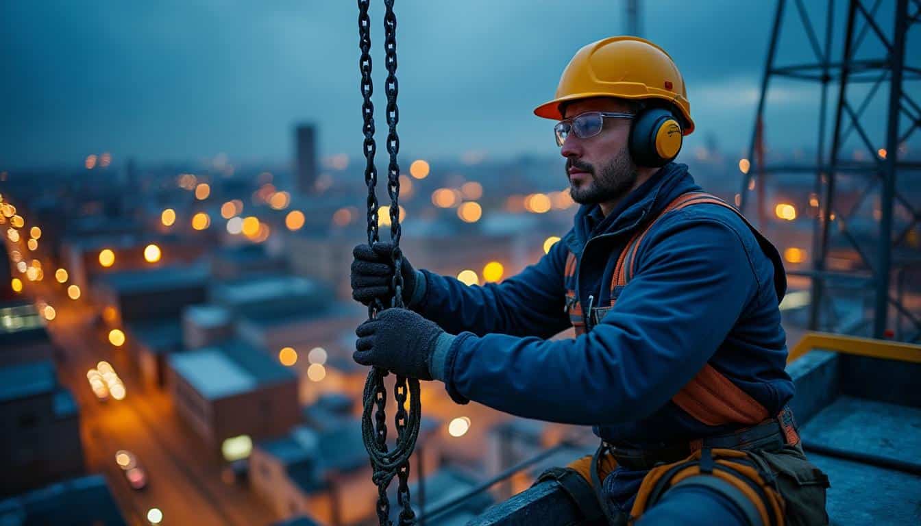 Illustration: Comprendre le rôle essentiel du filet anti chute pour la sécurité en toiture