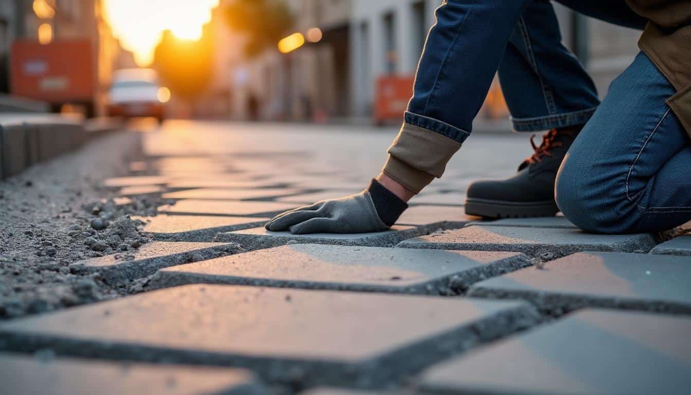 Illustration: Comprendre les pavés en grès sciés : définition et caractéristiques essentielles