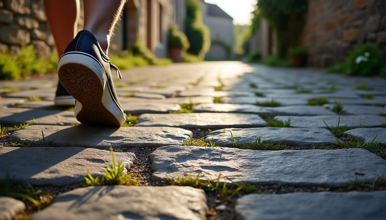 Illustration: Pourquoi choisir des pavés anciens ou de réemploi en grès sciés ?