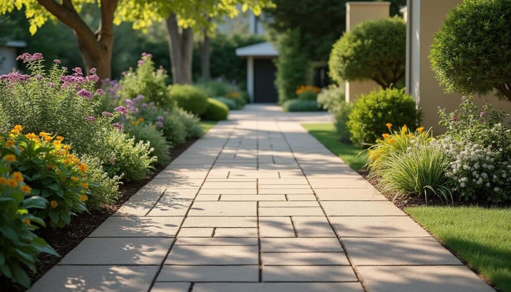 Pavés en grès sciés : robustesse et élégance pour vos extérieurs