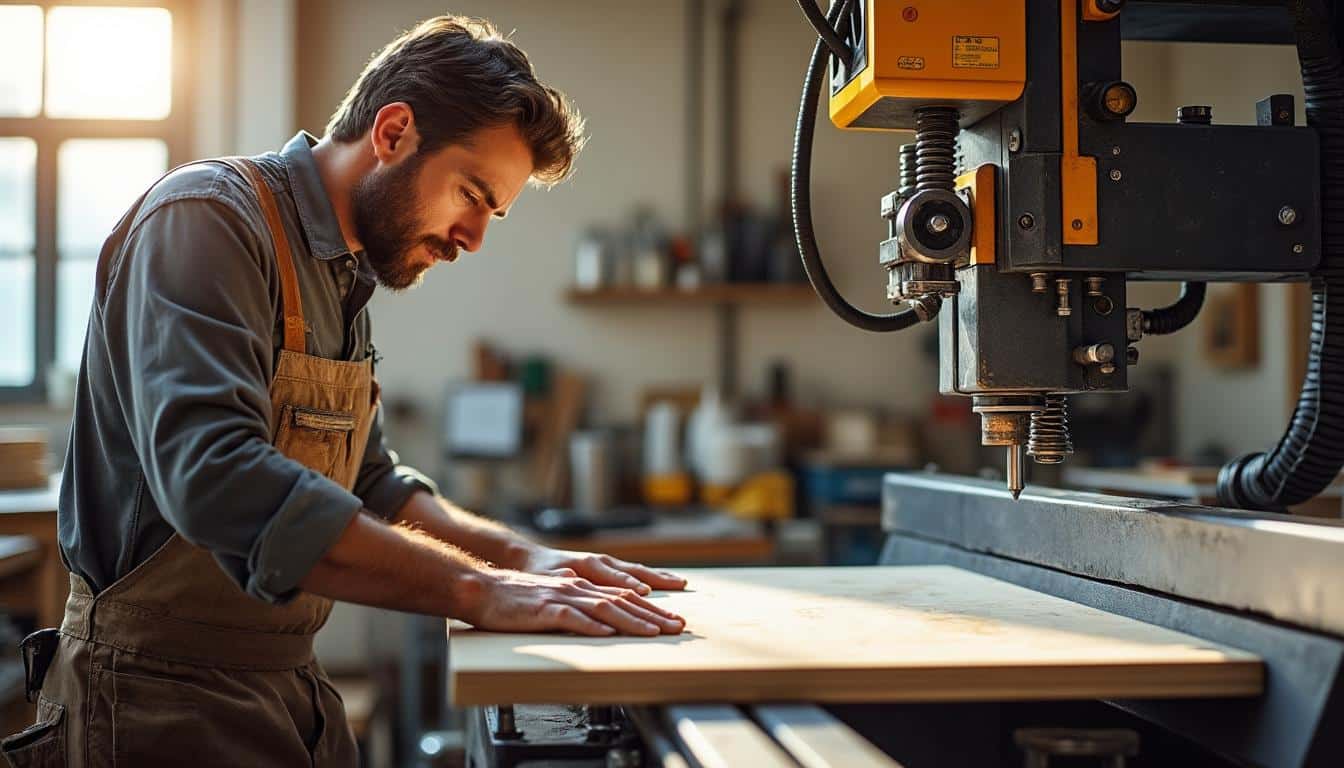 Illustration: Les paramètres techniques incontournables pour bien choisir sa scie à panneau verticale
