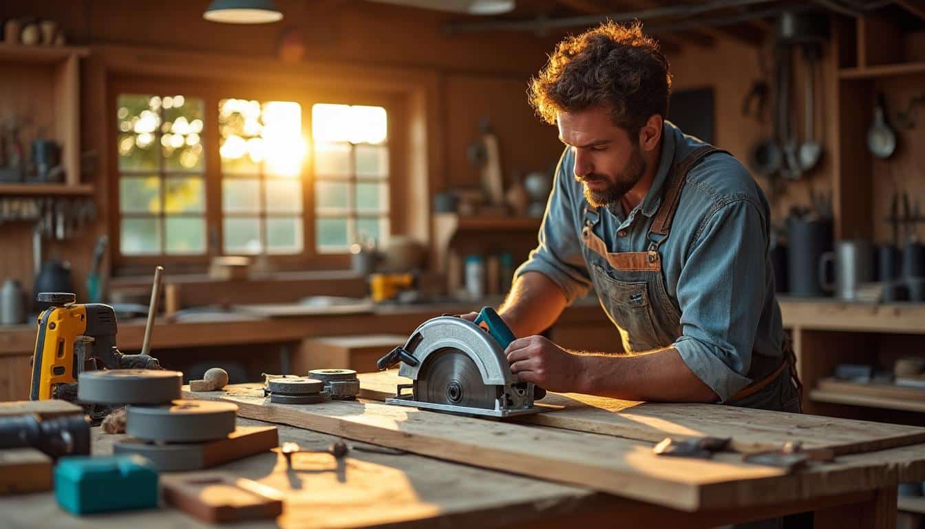 Illustration: Découvrir la scie circulaire Parkside filaire : usages et modèles phares