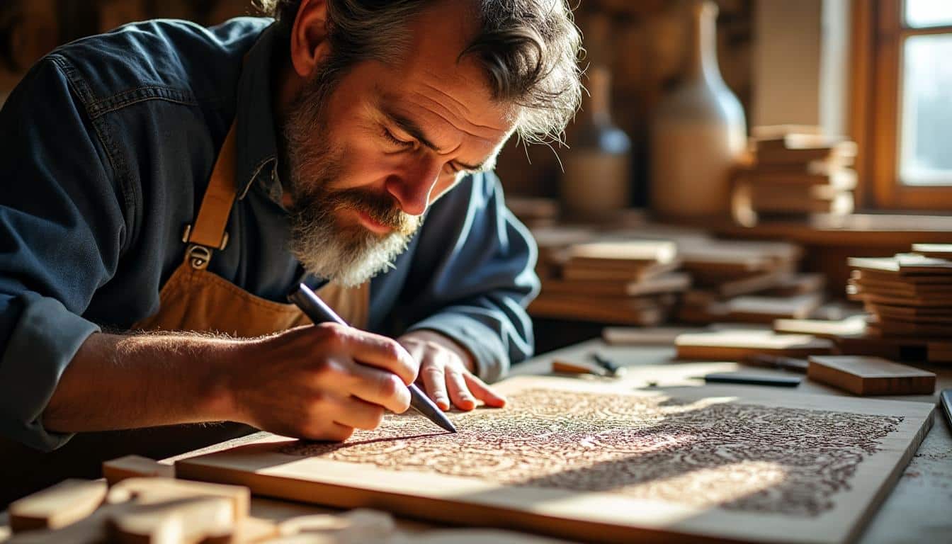 Illustration: Comprendre l’univers de la scie à marqueterie et ses techniques essentielles