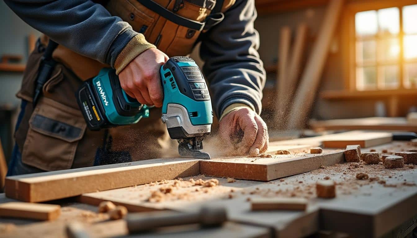 Illustration: Comprendre la scie sabre Makita à batterie : définition et avantages