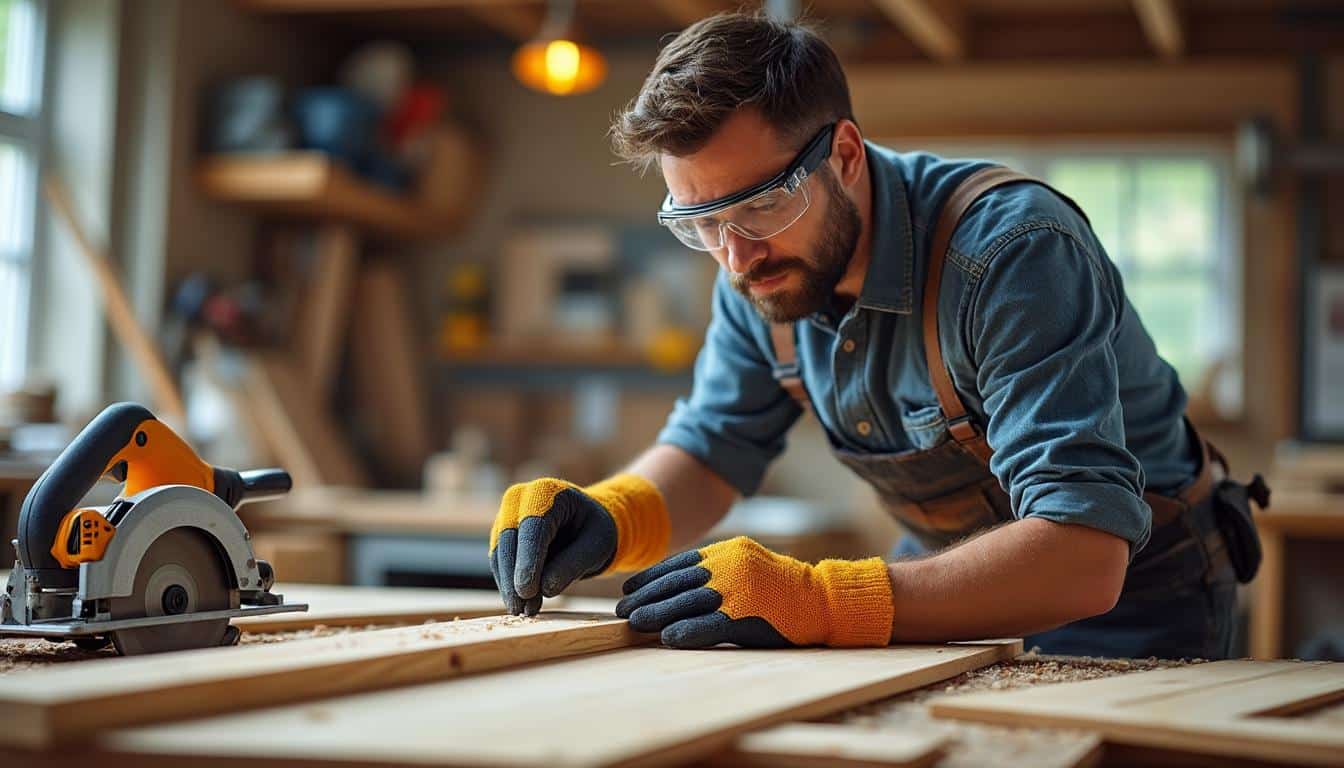 Illustration: Les règles essentielles pour garantir la sécurité avec une scie circulaire