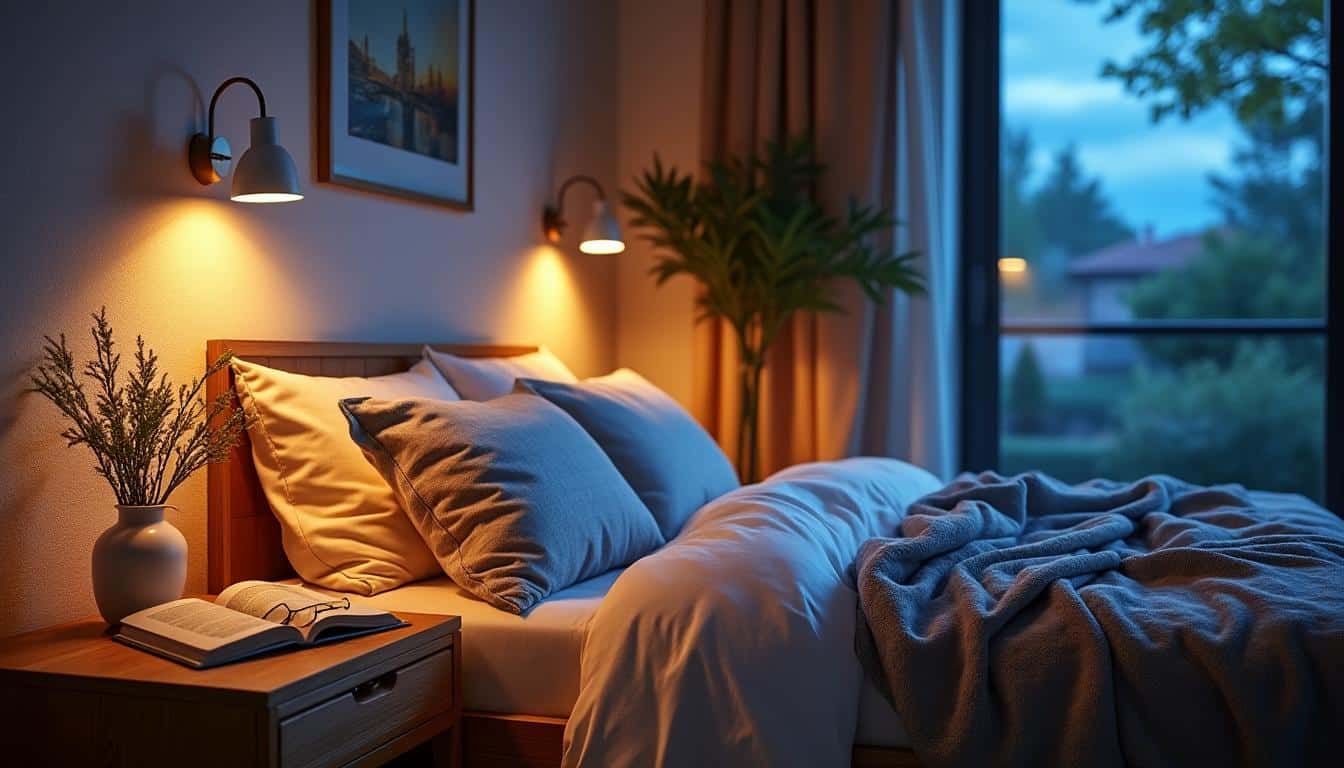 Illustration: Comprendre l’intérêt d’une applique murale dans la chambre