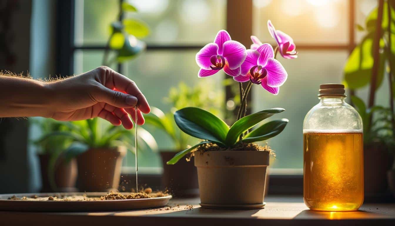 Illustration: Comprendre le rôle essentiel de l’engrais dans la vie de votre orchidée