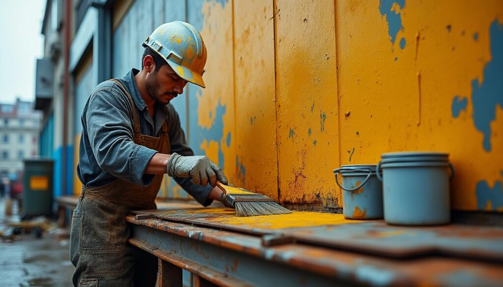 Peinture de toiture en tôle rouillée : guide complet et conseils