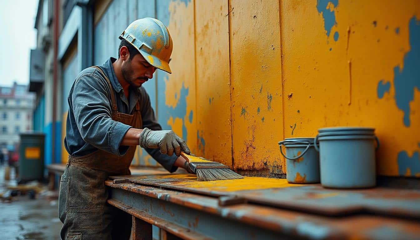 Peinture de toiture en tôle rouillée : guide complet et conseils