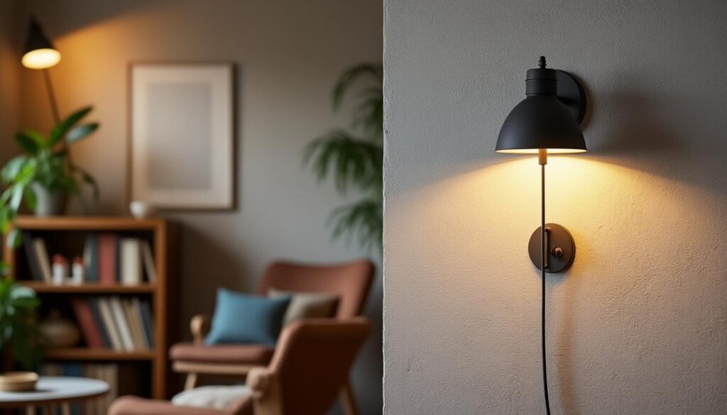Applique murale avec fil interrupteur : design et praticité au quotidien
