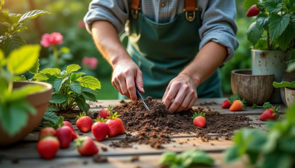 Engrais pour fraisier fait maison : recettes naturelles et efficaces