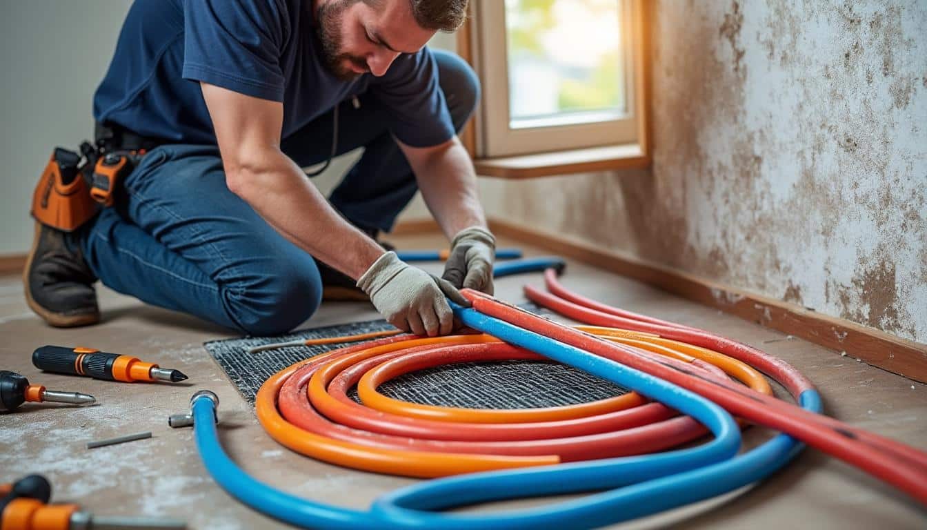 Illustration: Comprendre le rôle et les modèles du collecteur dans le chauffage au sol