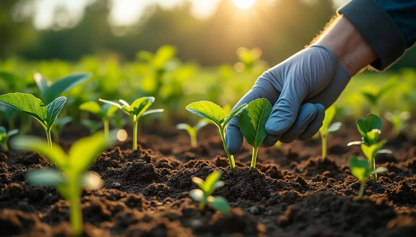 Illustration: Comprendre l’importance de l’azote dans la nature et son impact sur la croissance des plantes