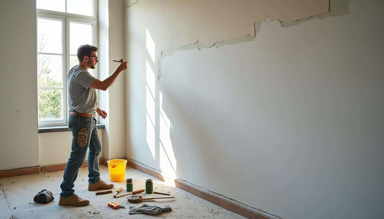 Illustration: Comprendre les particularités du placoplâtre avant de percer