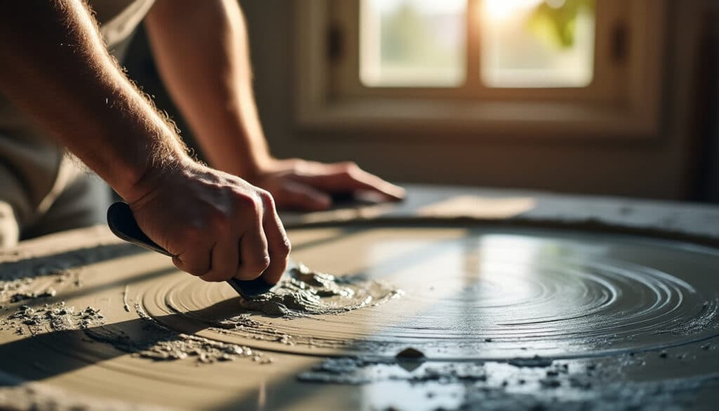 Combien de temps entre deux couches de ragréage pour un séchage optimal