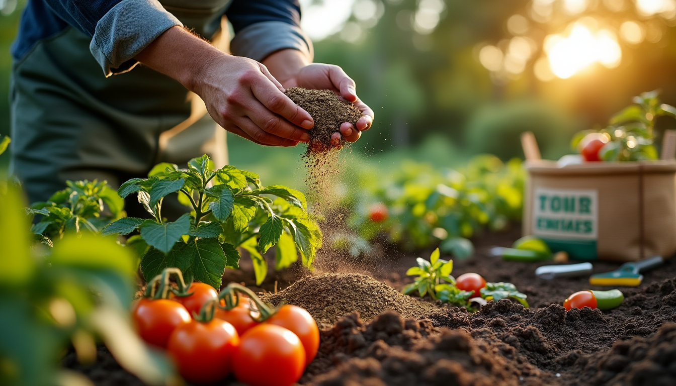 Illustration: Pourquoi opter pour un engrais naturel adapté à la culture de la tomate