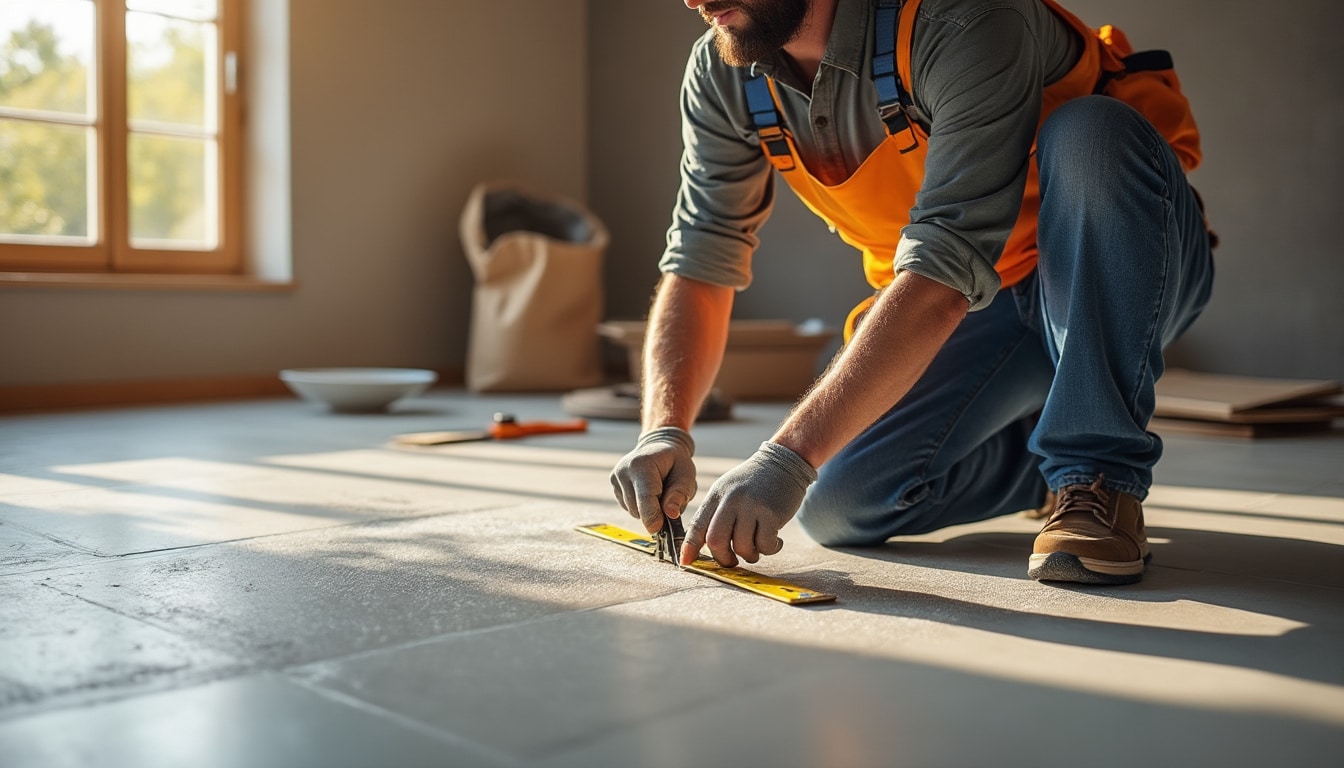 Illustration: Pourquoi le ragréage est-il indispensable avant de poser le carrelage ?