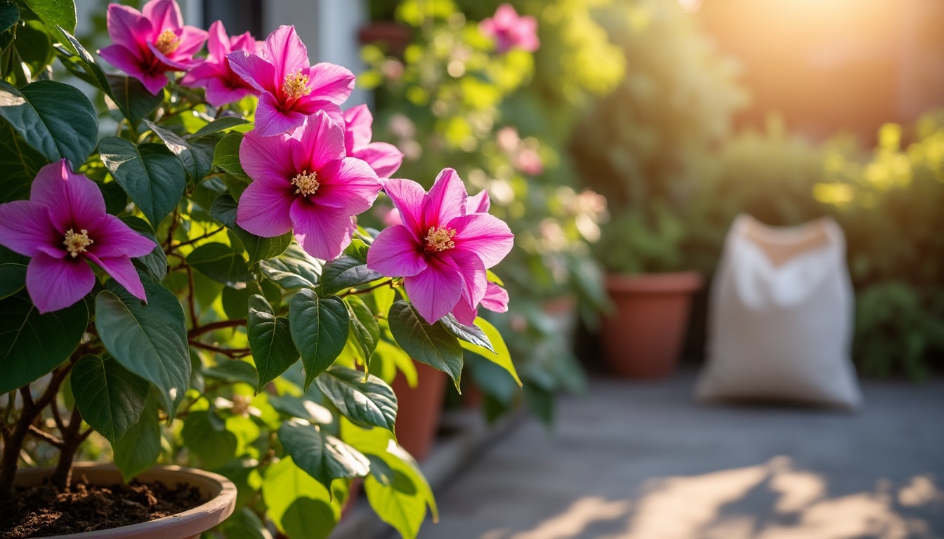 Bougainvillier en pot : quel engrais choisir pour une belle floraison