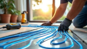 Chauffage au sol électrique sous carrelage : confort et installation