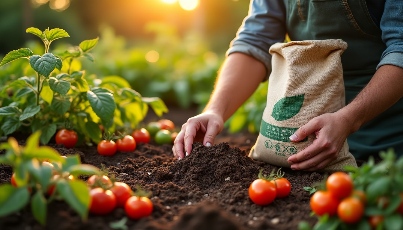 Illustration: Pourquoi privilégier un engrais naturel pour la culture de la tomate ?