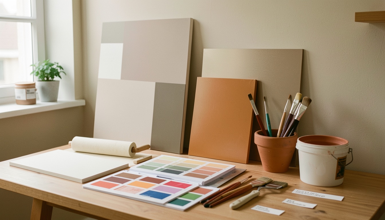 Peinture décorative : bien choisir selon le support